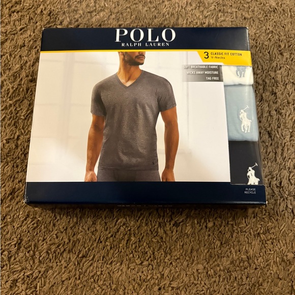 Polo by Ralph Lauren Gray Short Sleeve Tee - Picture 1 of 1